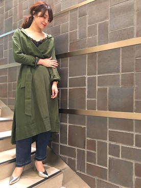 momoさん（レディース・167cm）の秋コーディネート