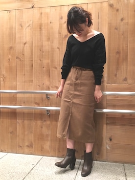 momoさん（レディース・167cm）の秋コーディネート