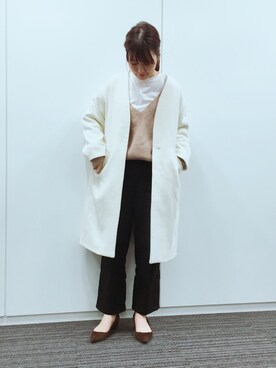 momoさん（レディース・167cm）の秋コーディネート