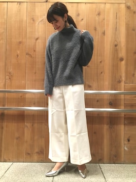 momoさん（レディース・167cm）の冬コーディネート