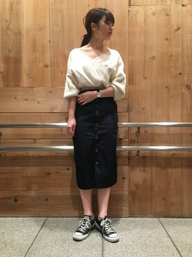 momoさん（レディース・167cm）の冬コーディネート