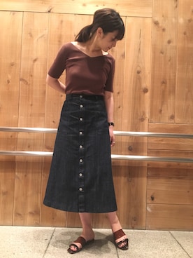 momoさん（レディース・167cm）の春コーディネート