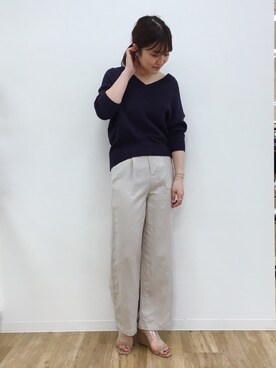 momoさん（レディース・167cm）の春コーディネート