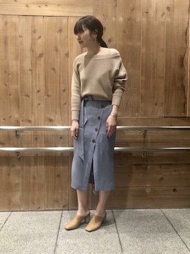 momoさん（レディース・167cm）の春コーディネート