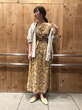 momoさん（レディース・167cm）の春コーディネート