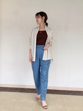 momoさん（レディース・165cm）の春コーディネート