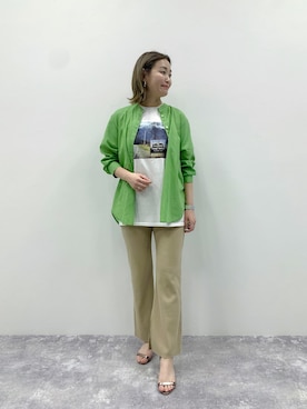 momoさん（レディース・165cm）の春コーディネート