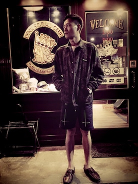 「TAKI（タキ）のアイテム」を使った、Loiterers Tsdさん（メンズ・177cm）の冬コーディネート