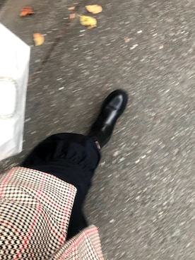 「H&M（エイチ・アンド・エム）のアイテム（ブーティ）」を使った、이さん（レディース・155cm）の冬コーディネート