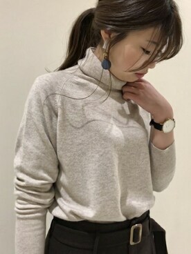 本社 プレスさん（レディース・163cm）の冬コーディネート