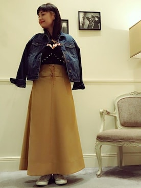 本社 プレスさん（レディース・160cm）の冬コーディネート