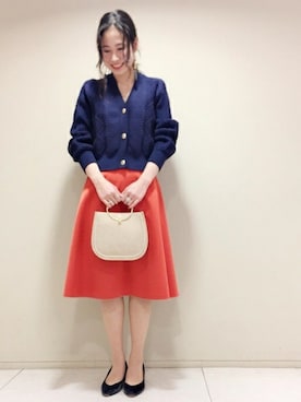 本社 プレスさん（レディース・161cm）の春コーディネート