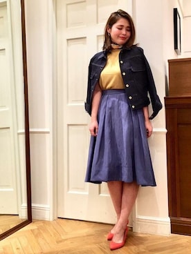 本社 プレスさん（レディース・168cm）の春コーディネート