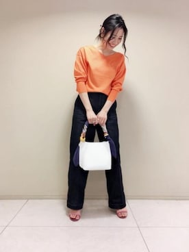 本社 プレスさん（レディース・161cm）の春コーディネート