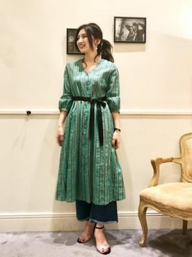 本社 プレスさん(レディース・171cm)の春コーディネート