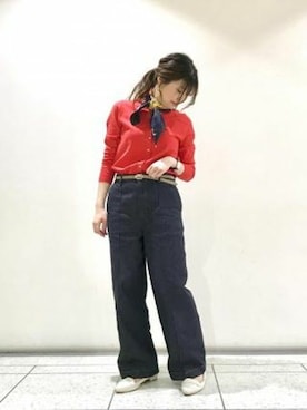 本社 プレスさん（レディース・163cm）の春コーディネート