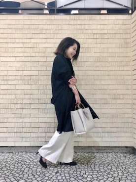 本社 プレスさん（レディース・150cm）の春コーディネート