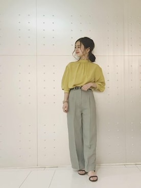 本社 プレスさん(レディース・151cm)の春コーディネート