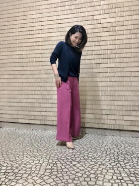 本社 プレスさん(レディース・150cm)の春コーディネート