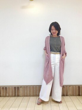 本社 プレスさん(レディース・163cm)の春コーディネート