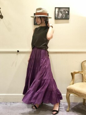 本社 プレスさん(レディース・164cm)の春コーディネート
