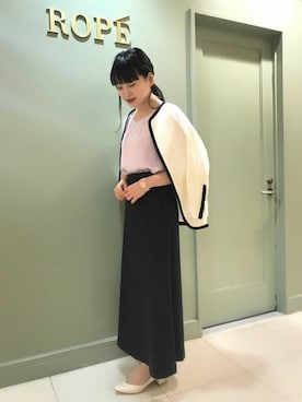 本社 プレスさん（レディース・162cm）の春コーディネート