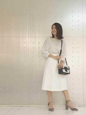 本社 プレスさん（レディース・151cm）の春コーディネート