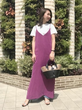 本社 プレスさん（レディース・163cm）の春コーディネート