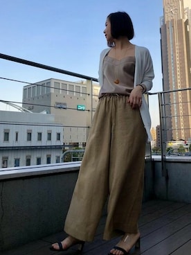 本社 プレスさん（レディース・161cm）の春コーディネート