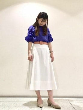 本社 プレスさん（レディース・164cm）の春コーディネート