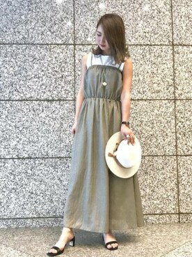 本社 プレスさん（レディース・163cm）の春コーディネート