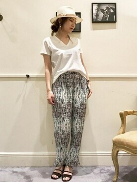 本社 プレスさん（レディース・164cm）の春コーディネート