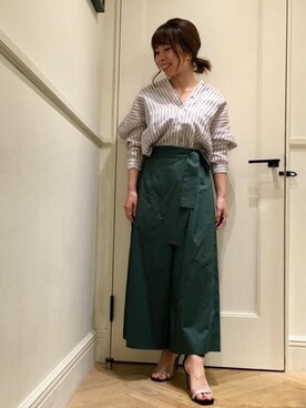 本社 プレスさん（レディース・150cm）の夏コーディネート