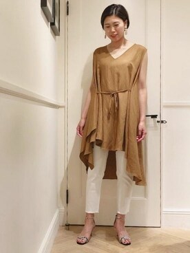 本社 プレスさん（レディース・168cm）の夏コーディネート