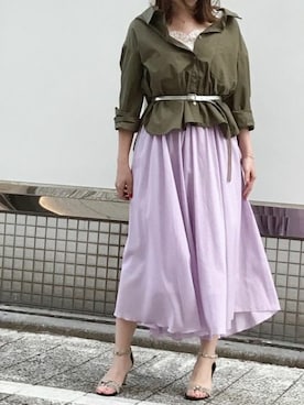 本社 プレスさん(レディース・157cm)の夏コーディネート