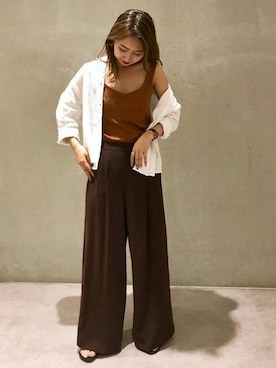 本社 プレスさん（レディース・163cm）の夏コーディネート