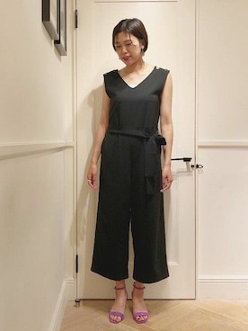 本社 プレスさん（レディース・168cm）の夏コーディネート