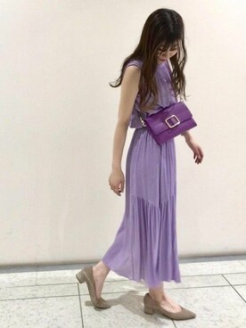 本社 プレスさん（レディース・163cm）の夏コーディネート