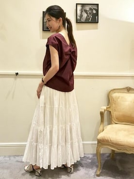 本社 プレスさん(レディース・164cm)の夏コーディネート