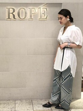 本社 プレスさん（レディース・158cm）の夏コーディネート