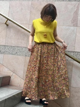 本社 プレスさん（レディース・150cm）の夏コーディネート