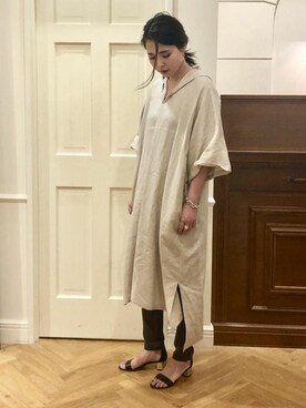 本社 プレスさん（レディース・168cm）の夏コーディネート