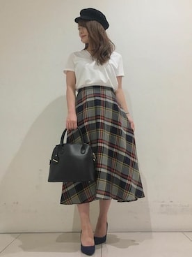 本社 プレスさん（レディース・157cm）の夏コーディネート