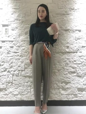 本社 プレスさん（レディース・162cm）の夏コーディネート