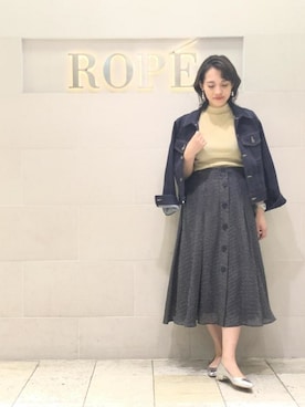 本社 プレスさん（レディース・158cm）の秋コーディネート