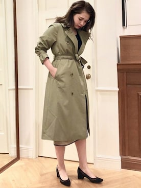 本社 プレスさん（レディース・168cm）の秋コーディネート