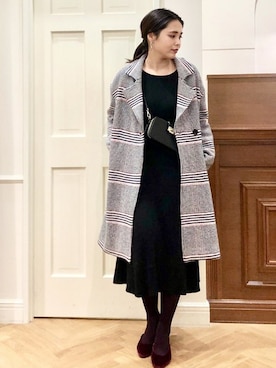 本社 プレスさん（レディース・168cm）の冬コーディネート