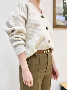 本社 プレスさん（レディース・158cm）の冬コーディネート