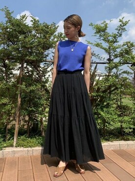 本社 プレスさん（レディース・156cm）の夏コーディネート