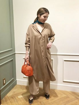 本社 プレスさん（レディース・168cm）の夏コーディネート